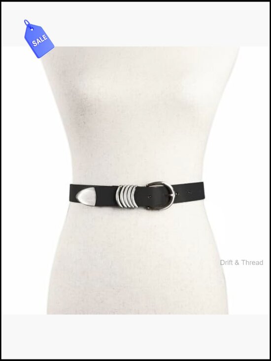 Women\'s 2-Pack Genuine Leather Belts Set main image 4
